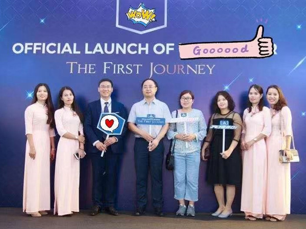 Vietnamese customer of Zhongneng held a grand new product launching conference